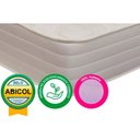 Ver imagem 4 de Cama Box Baú King: Colchão Espuma Herval Top + Base CRC Courano Branco(193x203)