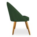 Ver imagem 5 de Kit 02 Cadeiras Jantar Bela Suede Pés Palito Castanho Pallazio