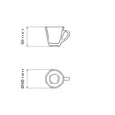 Ver imagem 4 de Xícara Café Tramontina Gabrielle em Porcelana Decorada 70 ml Tramontina