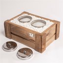 Ver imagem 5 de Lareira Ecológica Completa Portátil Etanol/álcool - Box