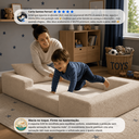 Ver imagem 5 de Cama Montessoriana Infantil Cama Kids Mr Baby + Segurança:Bege