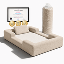 Ver imagem 1 de Cama Montessoriana Infantil Cama Kids Mr Baby + Segurança:Bege
