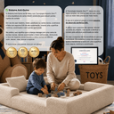 Ver imagem 2 de Cama Montessoriana Infantil Cama Kids Mr Baby + Segurança:Bege