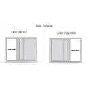 Ver imagem 4 de Janela de Alumínio de Correr 100x100cm 2 Folhas Direita Ecosul Esquadrisul