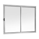 Ver imagem 1 de Janela de Alumínio de Correr 100x100cm 2 Folhas Direita Ecosul Esquadrisul