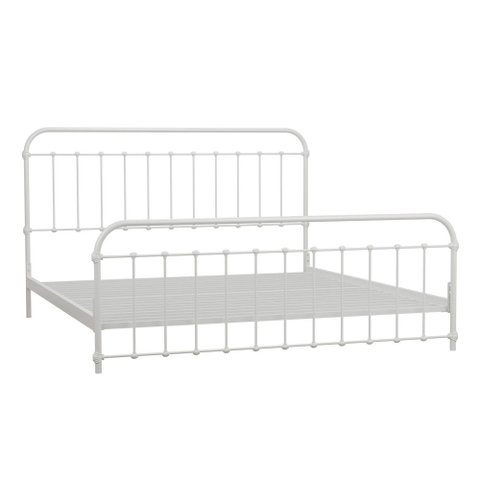 Cama de Ferro Patente King Icamas Branco