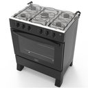 Ver imagem 2 de Fogão 5 Bocas A Gás Acendimento Automático Realce Bivolt Cr204 Preto Preto 127/220