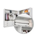 Ver imagem 7 de Closet Casal Duplo Sevilha Premium 18 Gavetas Carioca Móveis