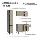 Ver imagem 5 de Armário de Cozinha Completa 160cm Nice Madesa