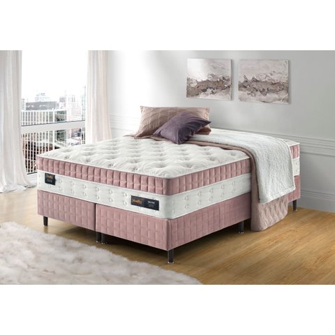 Conjunto Colchão Queen Master Rose - 1,58x1,98