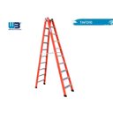 Ver imagem 5 de Escada em Fibra Tesoura Dupla 10 Degraus 3,00m WBertolo