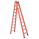 Ver imagem 1 de Escada em Fibra Tesoura Dupla 10 Degraus 3,00m WBertolo