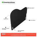 Ver imagem 3 de Cabeceira Orgânica Cama Box Queen Size Sea 160cm com Frame Bouclé - Desk Design