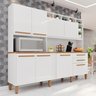 Cozinha Compacta 100% MDF 8 Portas 2 Gavetas Millena Yescasa - 1