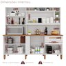 Cozinha Compacta 100% MDF 8 Portas 2 Gavetas Millena Yescasa - 7