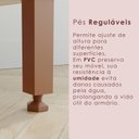 Ver mais imagens de Cozinha Compacta 100% MDF 8 Portas 2 Gavetas Millena Yescasa