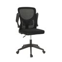 Ver imagem 3 de Kit 6 Cadeiras de Escritório Giratória Mônaco com Relax e Regulagem de Altura - All Black