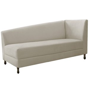 Diva Recamier Heitor 140cm Lado Esquerdo Linho - Doce Sonho Móveis RECAMIER DIVÃ RECAMIER DIVÃ NAMOR