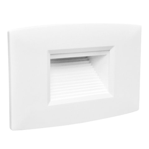 Balizador Step Embutir 4X2 Led 2w Branco Quente 3000K