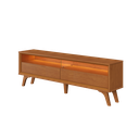 Ver imagem 1 de Rack Viena 2 Gavetas C/led 180 Mavaular Naturale