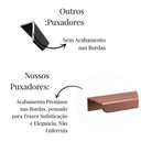 Ver imagem 4 de Puxador Kit 20 Clean Reto 30cm Moderno para Armário Gaveta - Cobre