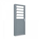 Ver imagem 2 de Porta de Aço Mista com Basculante Natural Lucasa Premium 215 x 86cm