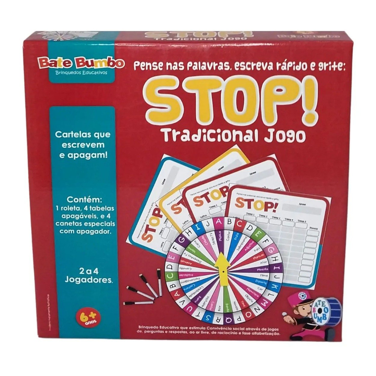 Tradicional Jogo do Stop