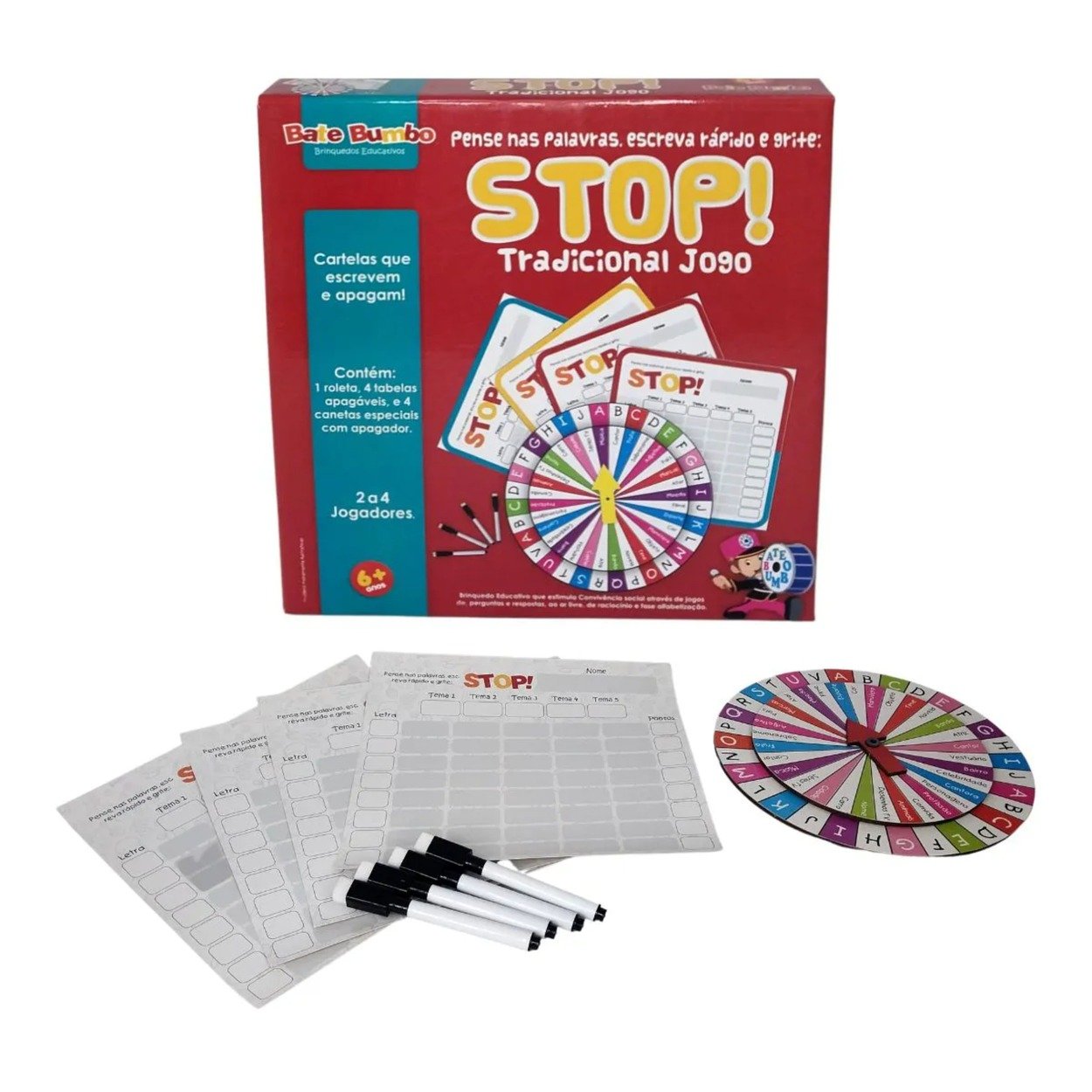 Tradicional Jogo do Stop - 2