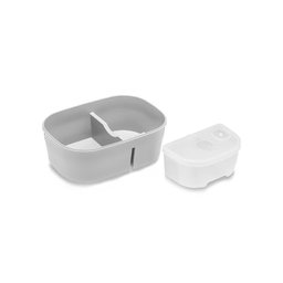 Marmita Elétrica Aquecedor Alimentos Bivolt 1l Preto/Branco - 7