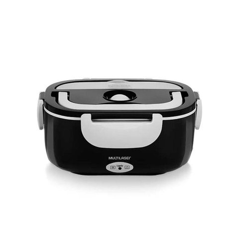 Marmita Elétrica Aquecedor Alimentos Bivolt 1l Preto/Branco