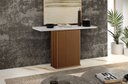 Ver imagem 2 de Aparador Riviera com Tampo de Vidro e Base Ripada – 135cm