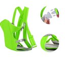 Ver imagem 2 de Canguru Classic Sling Carregador Mamae Bebe Passear Mochila Ergonomica 3 em 1 Ajustavel Verde