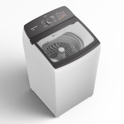 Máquina de Lavar Brastemp 13kg Top Load Cesto Inox Bwk13ab Branca - 1