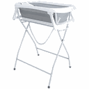 Ver imagem 1 de Banheira de Bebe Compacta Dobravel com Suporte Kiddo Flex Cinza