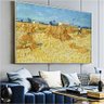 Quadro Decorativo Van Gogh Colheita Na Provença:120x80 cm/BRANCA - 6