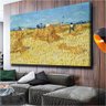 Quadro Decorativo Van Gogh Colheita Na Provença:120x80 cm/BRANCA - 1
