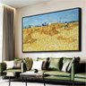 Quadro Decorativo Van Gogh Colheita Na Provença:120x80 cm/BRANCA - 3