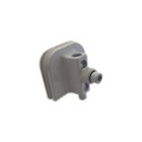 Ver imagem 1 de Trinco para porta e janela de vidro temperado blindex (1335) - Branco