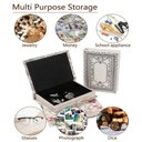 Ver imagem 2 de Kit 3 Cofre Livro Falso Decorativo Fake Porta Objetos Madeira Documentos Estilo Antigo Secreto Caixa