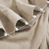 Cortina de Trilho Suisso Prega Wave de Linho com Forro Blackout 3,00m x 2,80m Areia - 6
