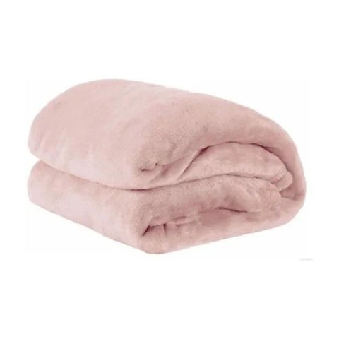 Cobertor Casal Velour Neo Clássico 180x220 Rose - Camesa