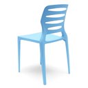 Ver imagem 6 de Kit 04 Cadeiras para Cozinha Área Gourmet Jardim Empilhável Larsen P03 Azul Celeste - Lyam Decor