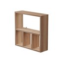 Ver imagem 3 de Nicho Decorativo Organizador para Banheiro Freijó 40cm Nancy