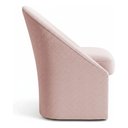 Ver imagem 3 de Kit 4 Cadeiras Poltrona Malli Madeira Bouclê Rosa Pallazio
