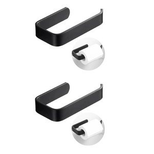 Kit 2 Portas Papel Higiênico Parede Acrílico Banheiro