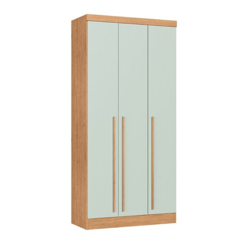 Guarda-Roupa Modulado 3 Portas 2 Gavetas Infinity Marrom/Cedro/Pistache Line