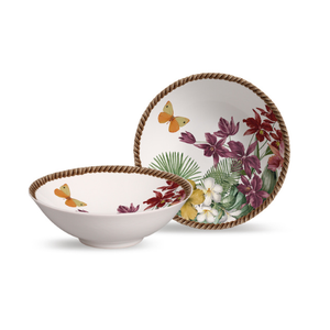 Conjunto 6 Bowls Decorados Trópicos 300ml
