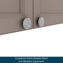 Ver imagem 5 de Armário Aéreo de Cozinha 120cm 3 Portas Unna 