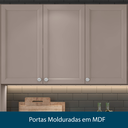 Ver imagem 6 de Armário Aéreo de Cozinha 120cm 3 Portas Unna 