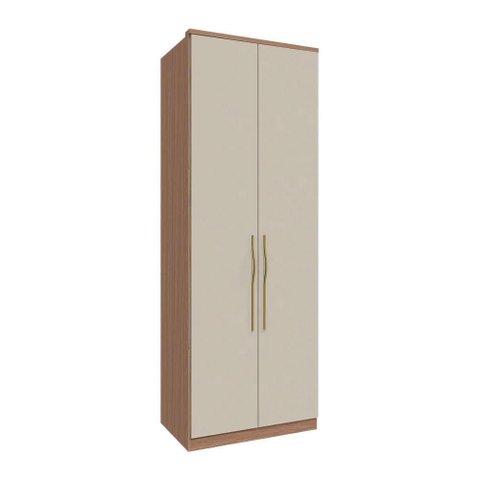 Guarda Roupas Modulado 2 Portas 3 Gavetas 841mm Setiba Plus Rimo Carvalho/palha